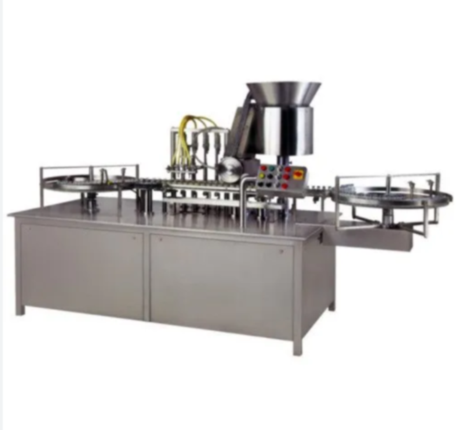Automatic High Speed Injectable Dry Powder Filling and Eight Heads Injectable Liquid Filling wi